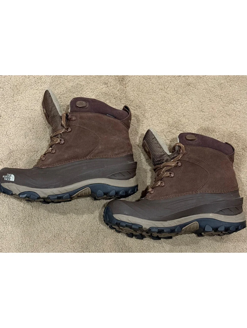 The North Face Chilkat 3 Heat Seeker 200gr Waterproof Winter Boot Mens Size 8.5